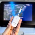 This viral wireless dongle lets you share your audio on a flight