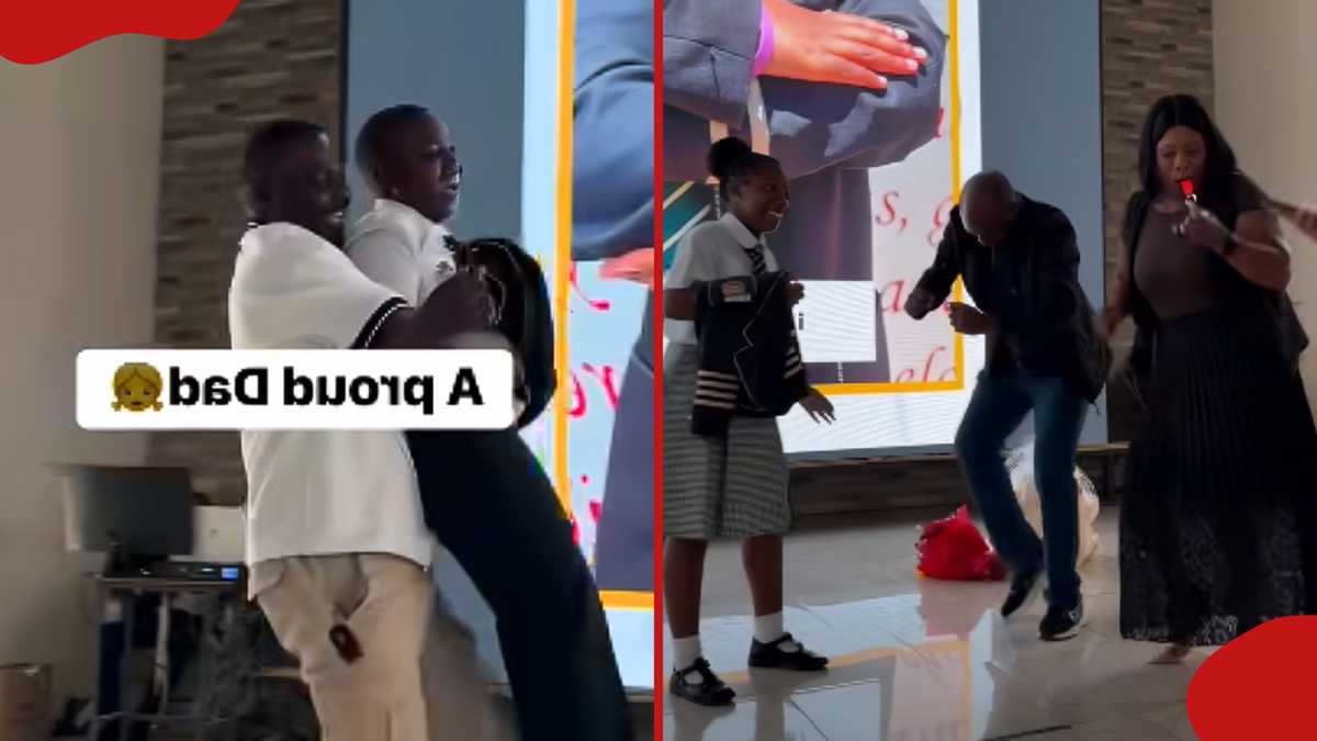 Videos of proud parents jubilating as kids are crowned prefects in school, melt hearts