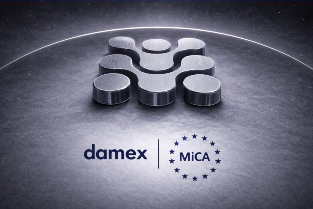 Damex Secures MiCA CASP Licence, Establishing Its Position as a Tier-1 Digital Asset Institution in Europe
