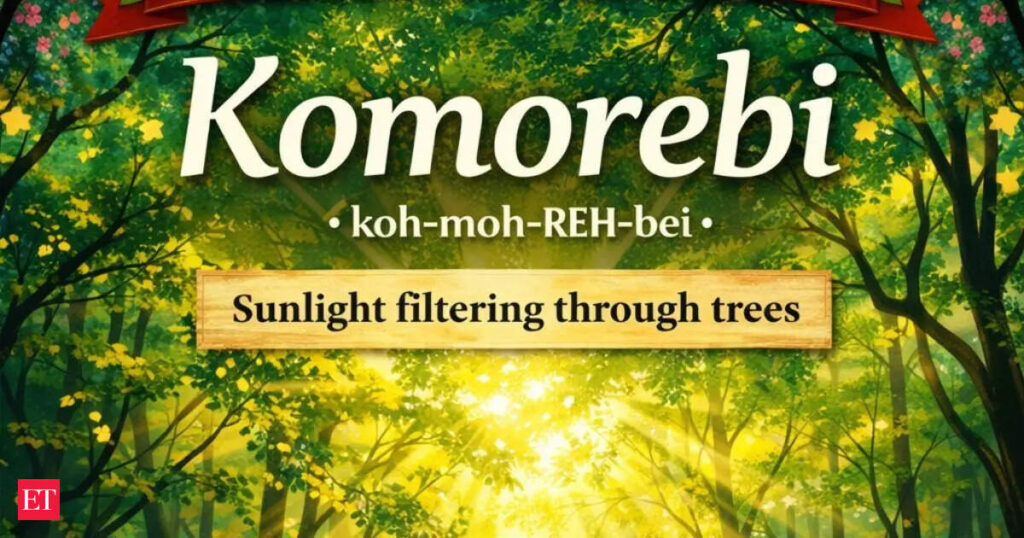 Japanese word of the day ‘Komorebi’: This quiet Japanese word might become your new daily motivation
