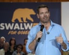 Calls mount for California governor candidate Eric Swalwell to quit after multiple women accuse him of sexual assault – as it happened