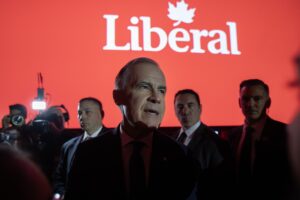 On the cusp of a majority, Mark Carney stresses need for national unity