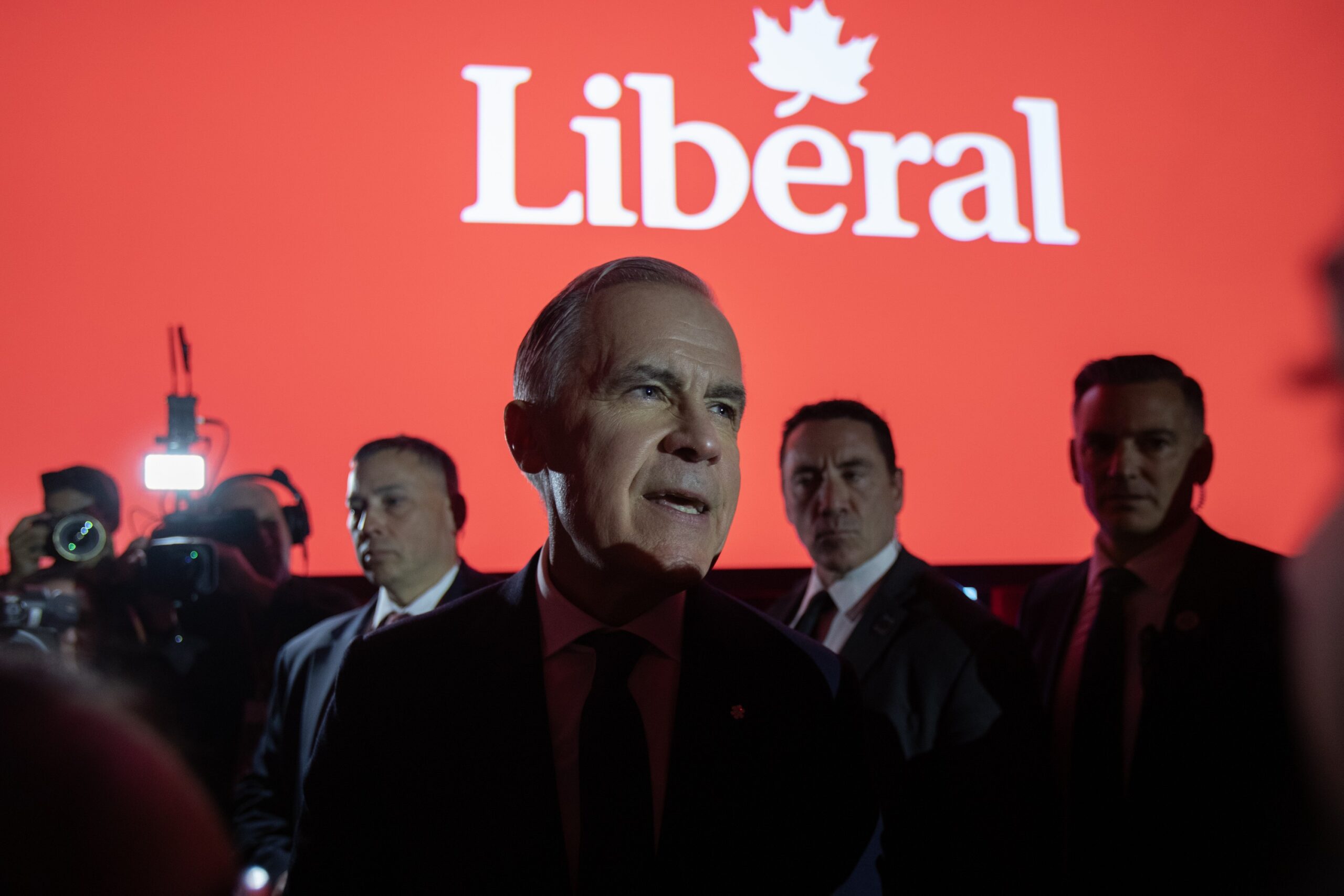 On the cusp of a majority, Mark Carney stresses need for national unity