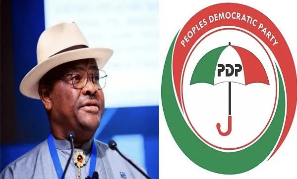 BREAKING: Wike’s Faction Takes Over PDP National Secretariat in Abuja