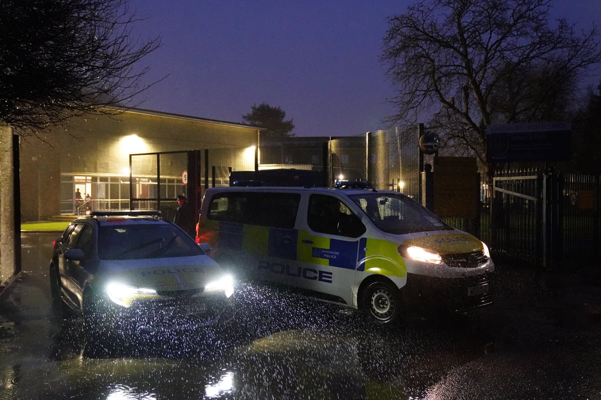 Police question 13-year-old boy arrested over school stabbings