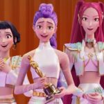 KPop Demon Hunters songwriting team continue Oscars acceptance speech backstage after being cut off on camera, Entertainment News