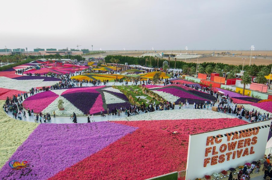 Yanbu Flower Festival 2026 Celebrates Saudi Arabia’s Spring, Natural Beauty