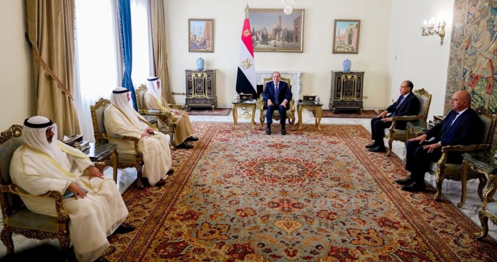 Al-Sisi reaffirms Egypt’s support for Kuwait’s security, calls for deeper economic ties