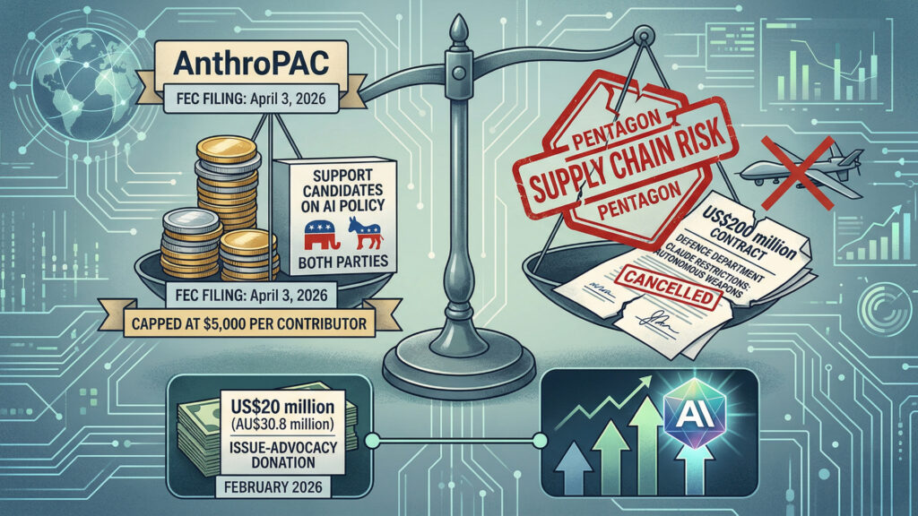 Anthropic Launches “AnthroPAC,” Escalating Its Role in US AI Politics