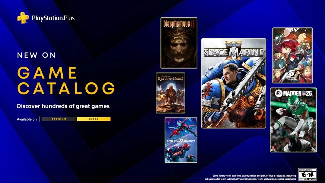 PlayStation Plus Game Catalog and Classics for March 2026 Announced