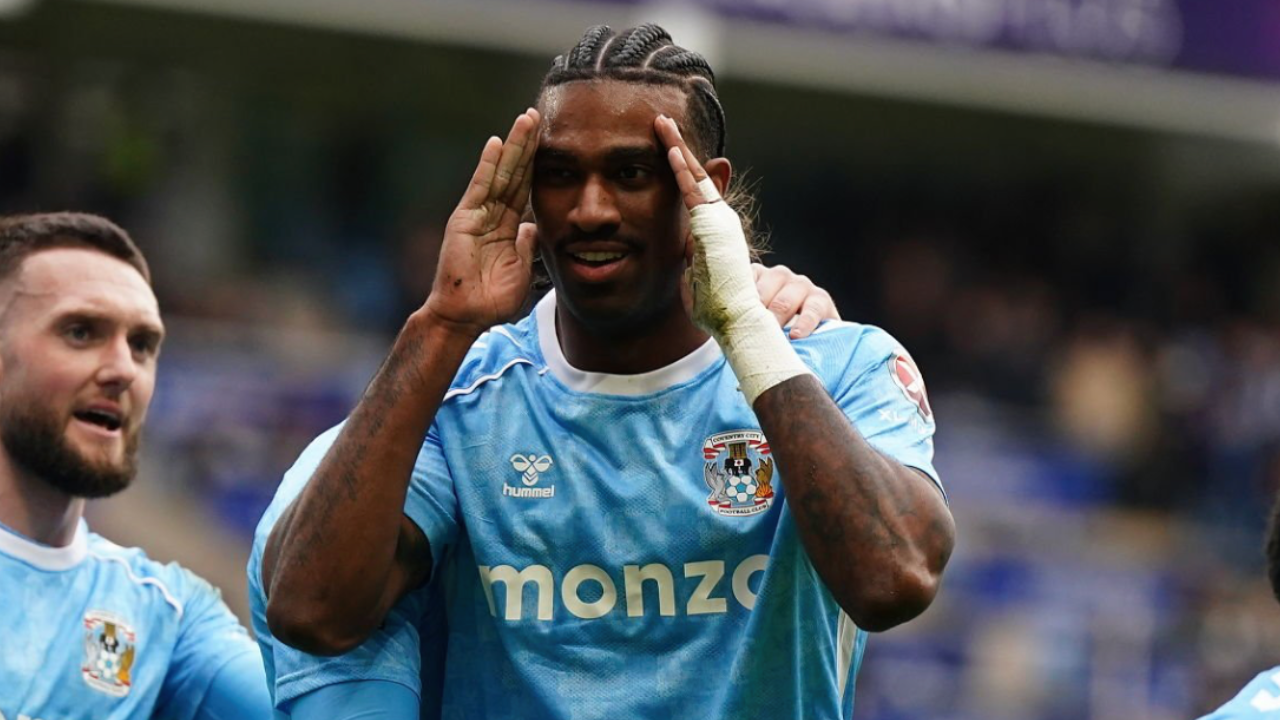 Haji Wright wins PFA Championship Fans’ Player of the Month award for February