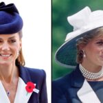 Kate Middleton Mirrors Princess Diana in Navy Blue Outfit, Matching Jewelry
