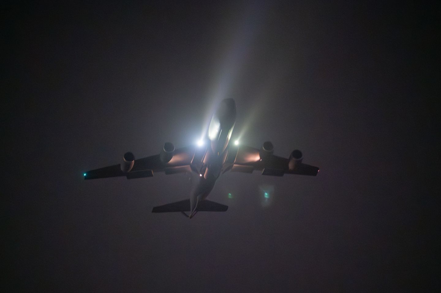 U.S. military refueling plane goes down in Iraq and rescue is underway