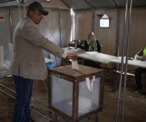 Palestinians in Gaza vote in first election in 20 years