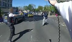 Police release body cam footage of moment suspect detained after Golders Green stabbing