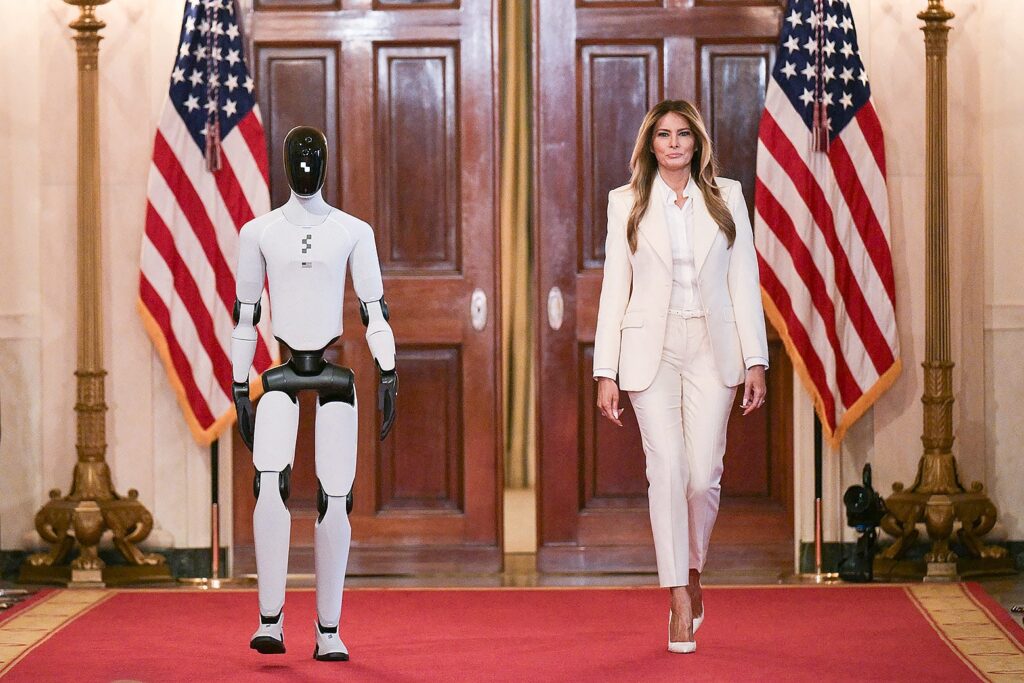 Melania Just Showed Off an Unlikely Replacement for Teachers. She Accidentally United the Right and the Left.