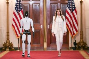 Melania Just Showed Off an Unlikely Replacement for Teachers. She Accidentally United the Right and the Left.