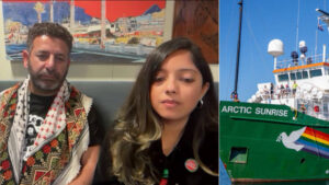 Greenpeace Sends Ship to Support Global Sumud Flotilla’s Attempt to Break Israel’s Blockade of Gaza