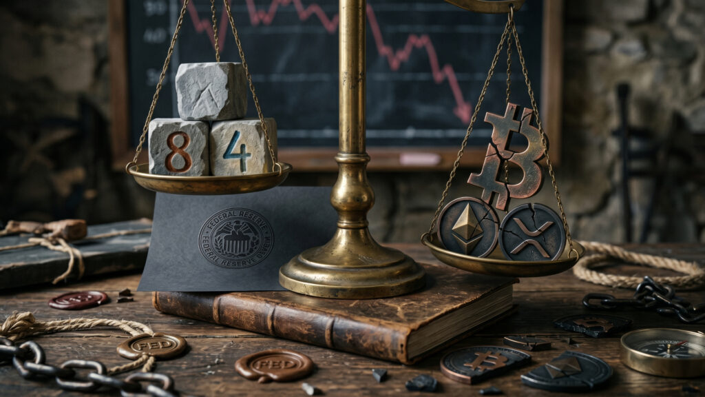 Crypto Slides as Fed Holds Rates in Rarely Split Decision, Dimming Hopes for Cuts