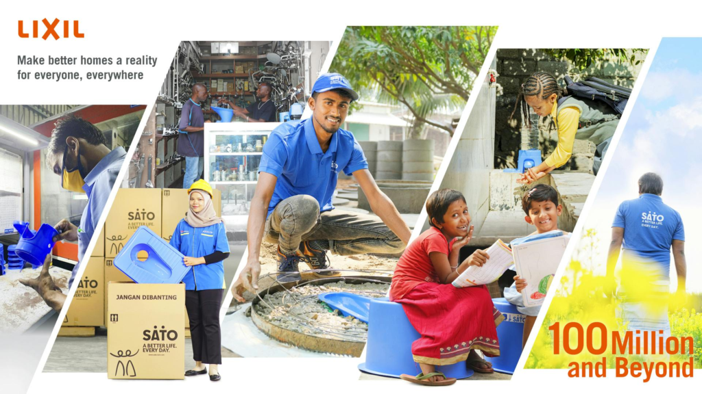 LIXIL Surpasses 100 Million People Reached With SATO Sanitation Solutions