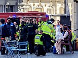 Fourteen Elizabeth line passengers receive medical treatment after reports of ‘smell of chemicals’ and people ‘feeling unwell’ on Farringdon station platform