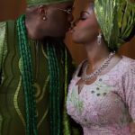 This Beautiful Yoruba Couple Stunned in Pink & Green For Their Traditional Wedding