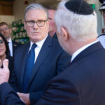 Starmer heckled with ‘Jew harmer’ shouts after London knife attack