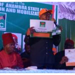2027: Peter Obi Officially Picks Up ADC Membership Card in Anambra [PHOTOS]