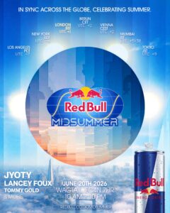 Red Bull Announces New Electronic Event Series ‘Midsummer’
