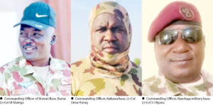 How military lost 3 commanding officers in 1 week