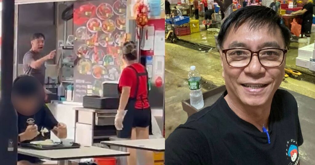 Huang Yiliang insists clash taken out of context, hawker demands apology for being called ‘prostitute’, Entertainment News