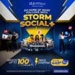 StormFiber Launches “Storm Social+” for a Faster, Smoother Online Experience