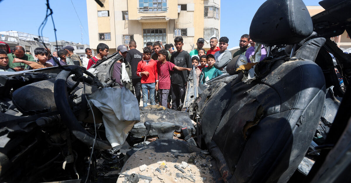 Israeli strikes in Gaza kill three, medics say, testing fragile ceasefire