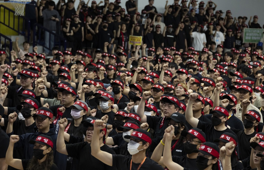 Unionised Samsung workers to hold rally in South Korea as labour unrest grows
