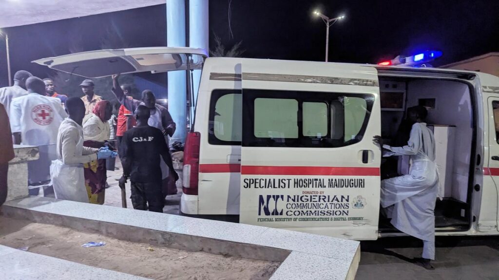 Bombs explode in northeastern Nigeria, leaving scores killed and injured, authorities say