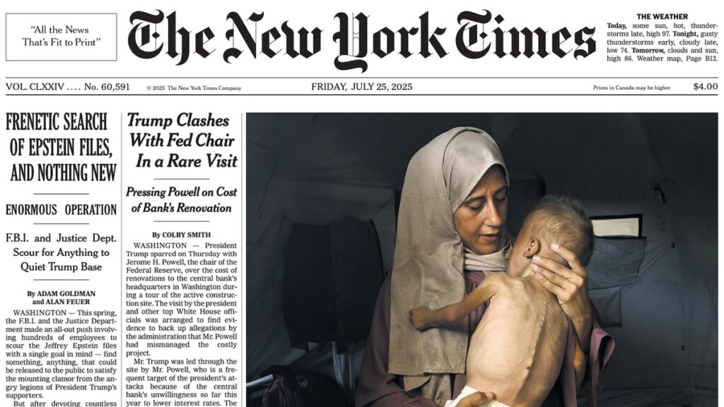NY Times Defends Pulitzer-Winning Gaza Photographer Amid ‘Baseless’ Claims of Staged Scenes, Links to Hamas