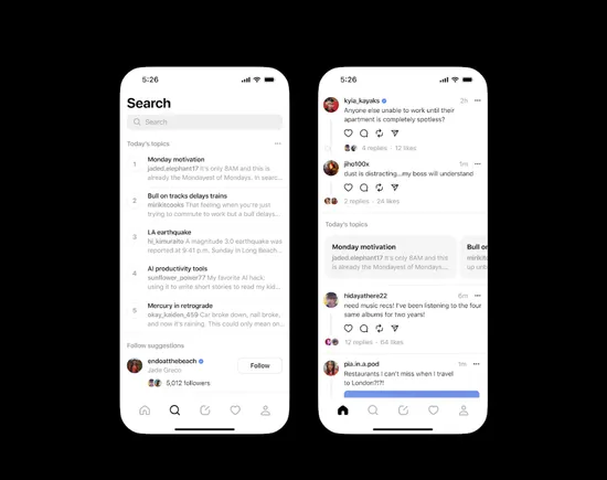 Threads expands trending topic summaries to more regions