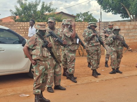 SANDF to stabilise crime hotspot areas