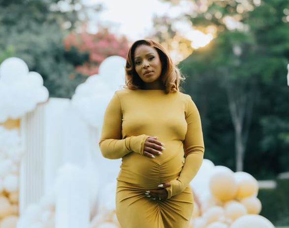 Jessica Nkosi sparks confusion with pregnancy photos in first post of 2026