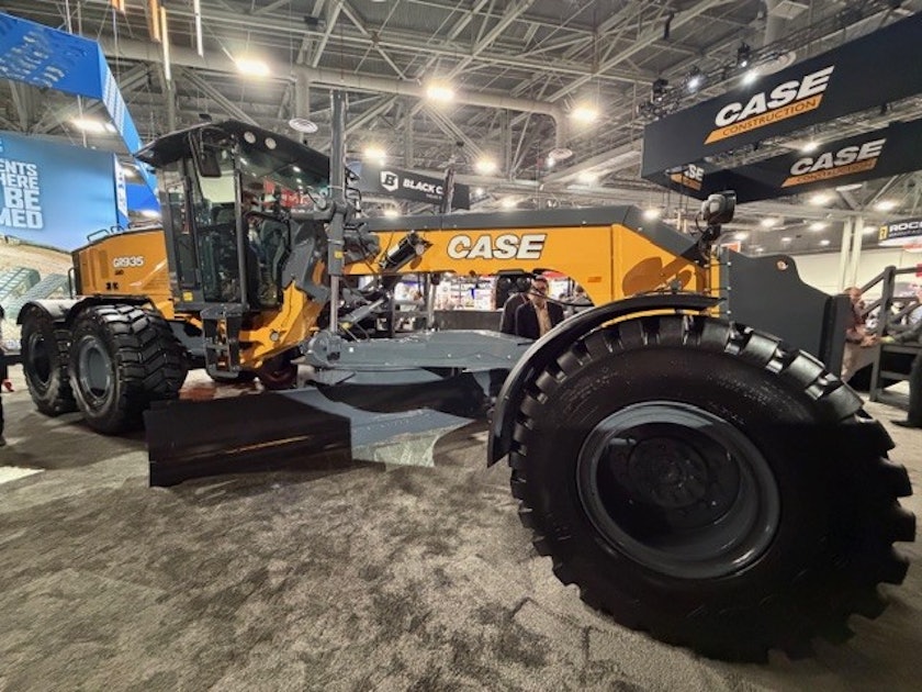 Case Stuns with New GR Series Motor Graders with Over 200 HP at ConExpo 2026
