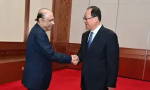 In China, President Zardari expresses interest in closer collaboration in seed technology, agricultural research
