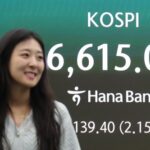 Seoul stocks close at a new record high amid AI-led tech rally