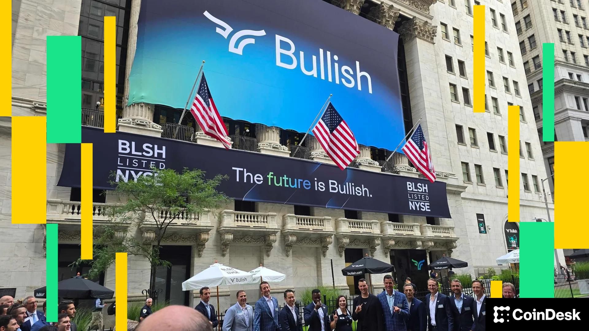 Crypto platform Bullish climbs past Coinbase to become third-largest crypto exchange by spot volume