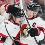 Yakemchuk scores in debut, Senators beat Red Wings to climb into playoff spot