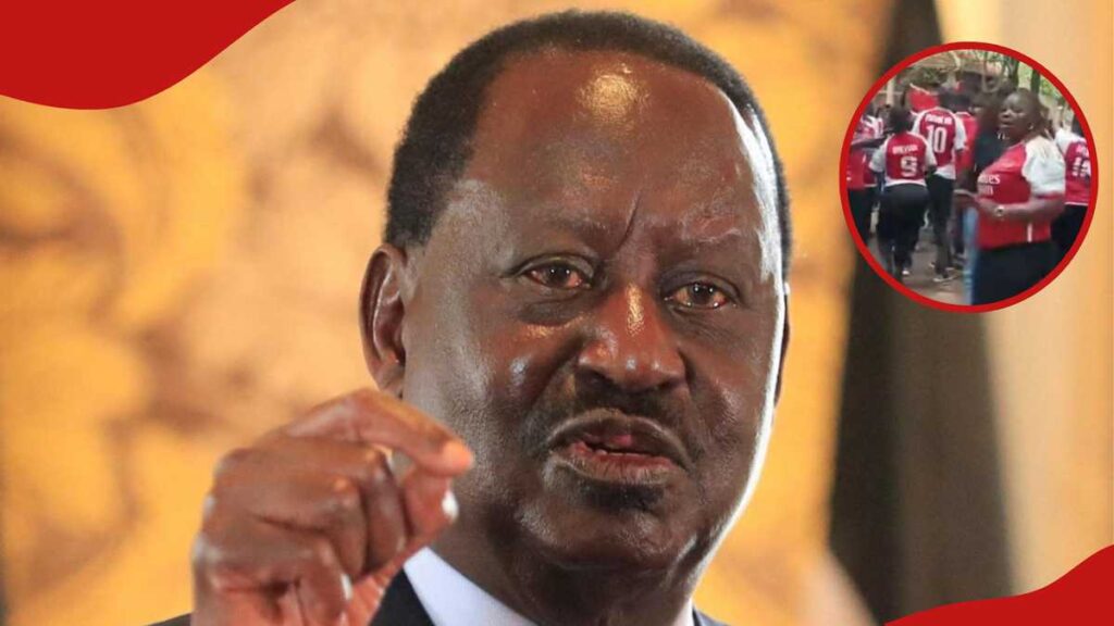 Arsenal fans visit Kang’o Ka Jaramogi to honour Raila Odinga’s legacy as loyal supporter