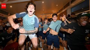 Arsenal defender Piero Hincapie mocks Manchester City “bottle” comment as Gunners seal Premier League title, days after wardrobe malfunction on LIVE TV
