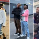 Arsenal players spotted celebrating Premier League win outside Emirates Stadium at 5am!