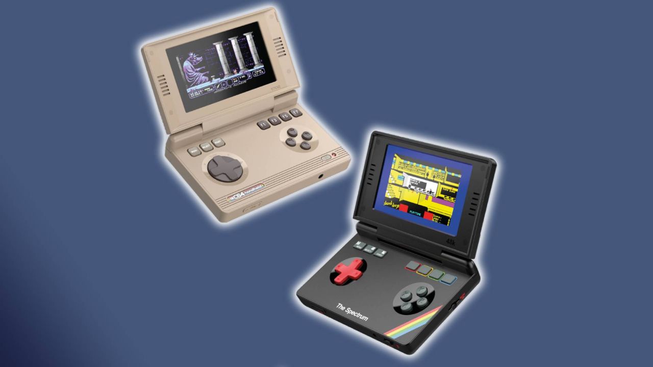 The C64 and ZX Spectrum are back as 3DS-style handhelds