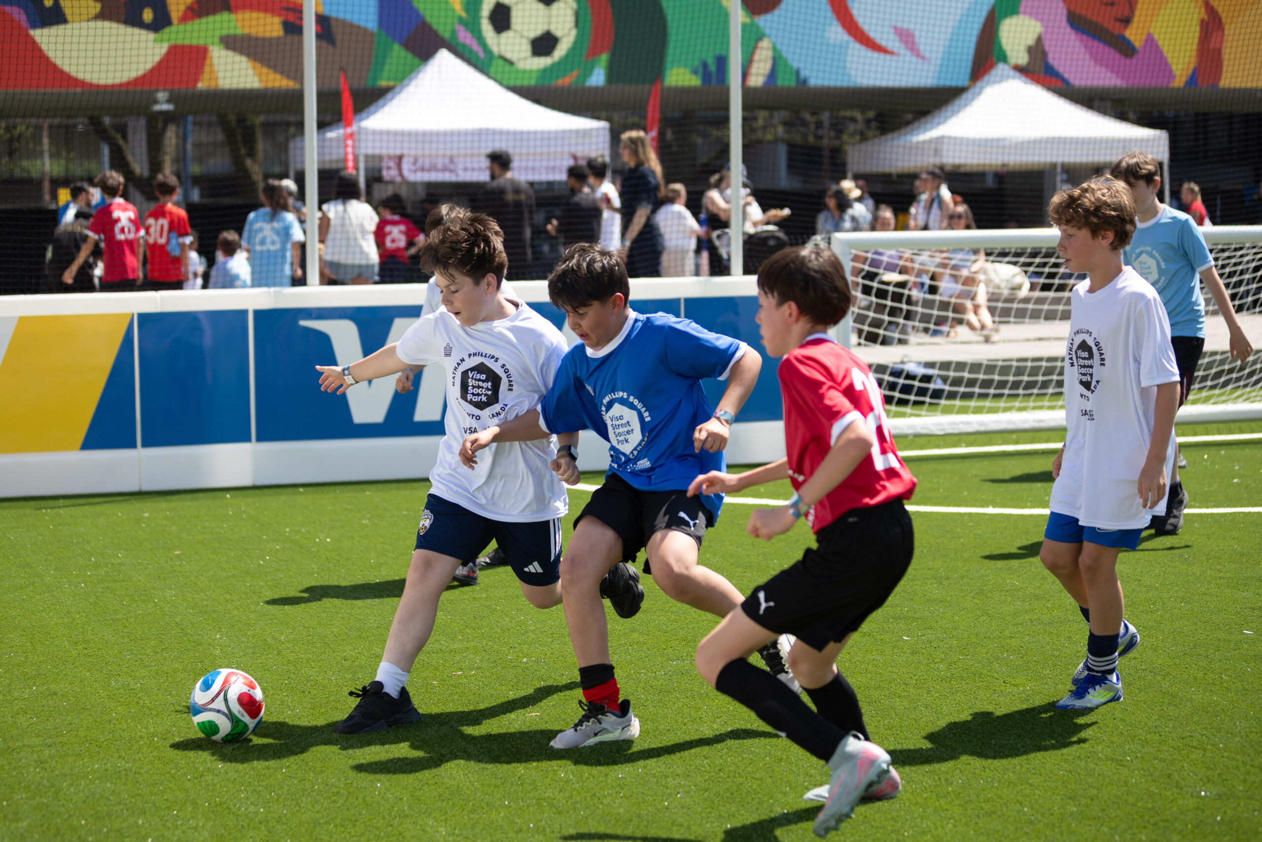 Visa Canada Brings Visa Street Soccer Park to Toronto
