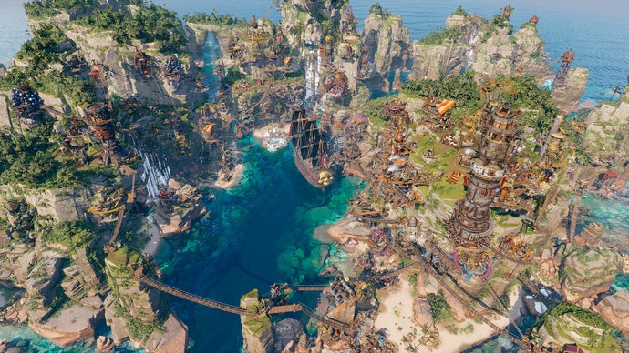 If Windrose isn’t quenching your sealord fantasies, maybe carving out your own Libertalia in pirate citybuilder Corsair Cove will